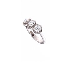 Anello Crivelli Donna TRILOGY in Oro Diamante 1.02 Ct 017-2171 - 017-2171